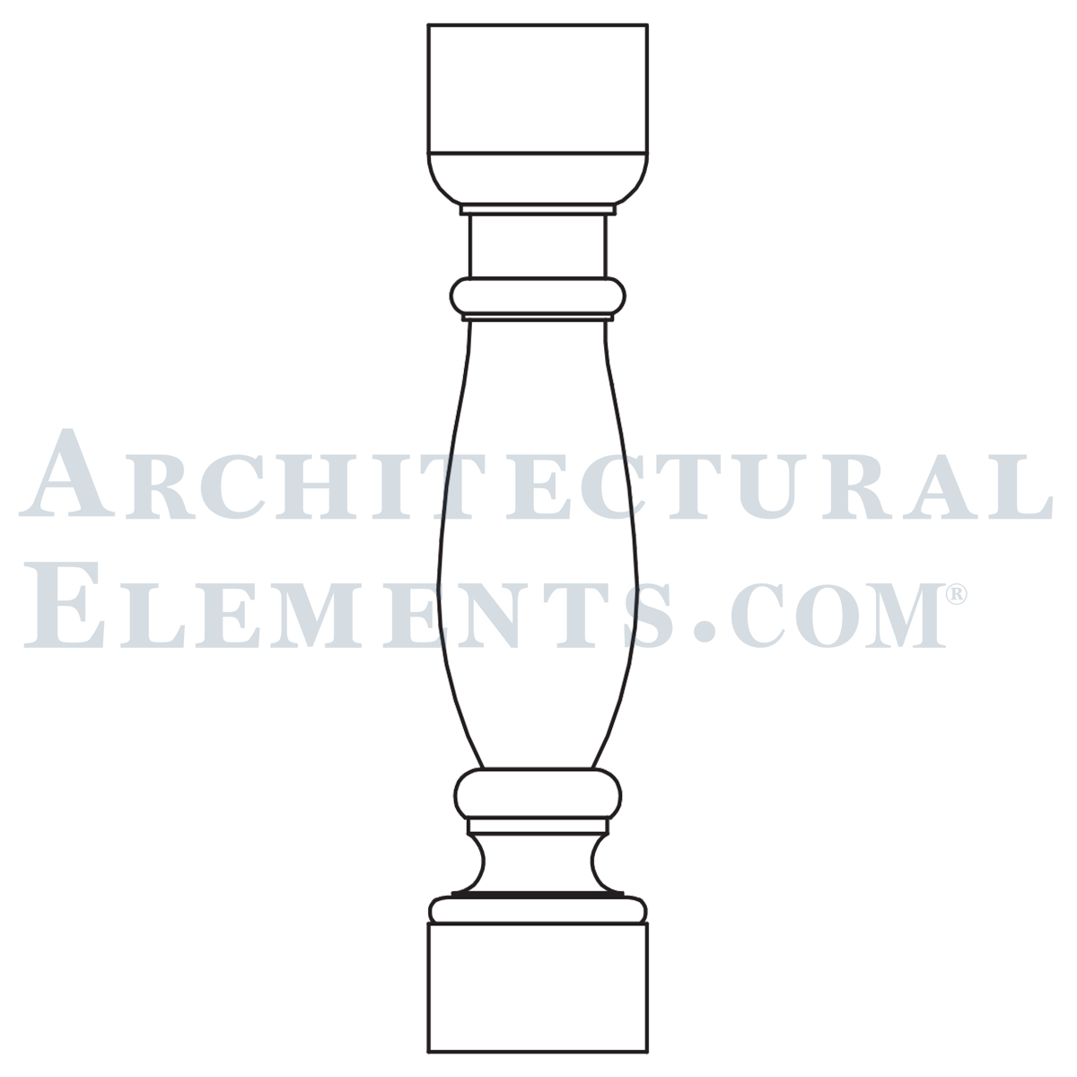 Viewing product Turned Baluster - 20