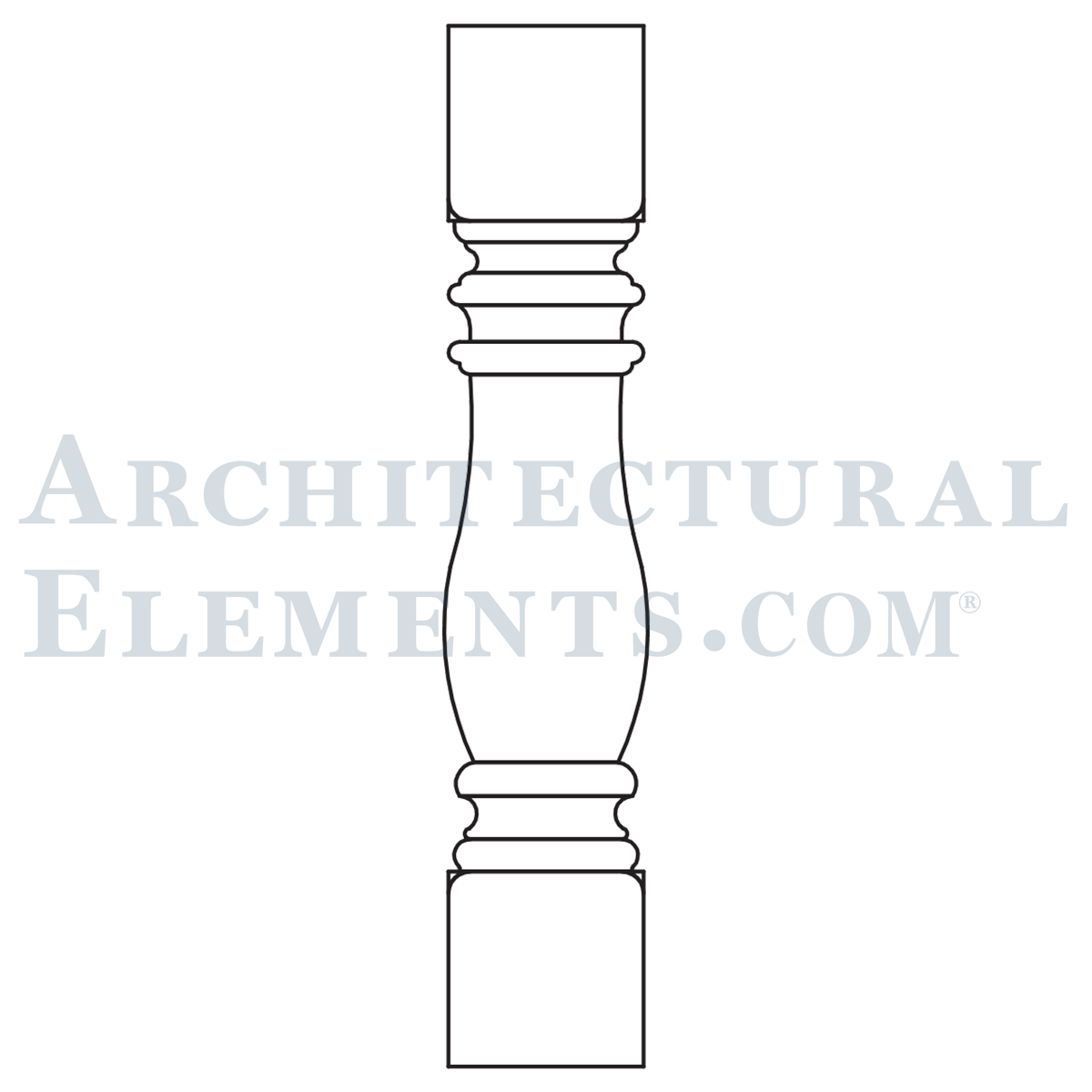 Viewing product Turned Baluster - 24