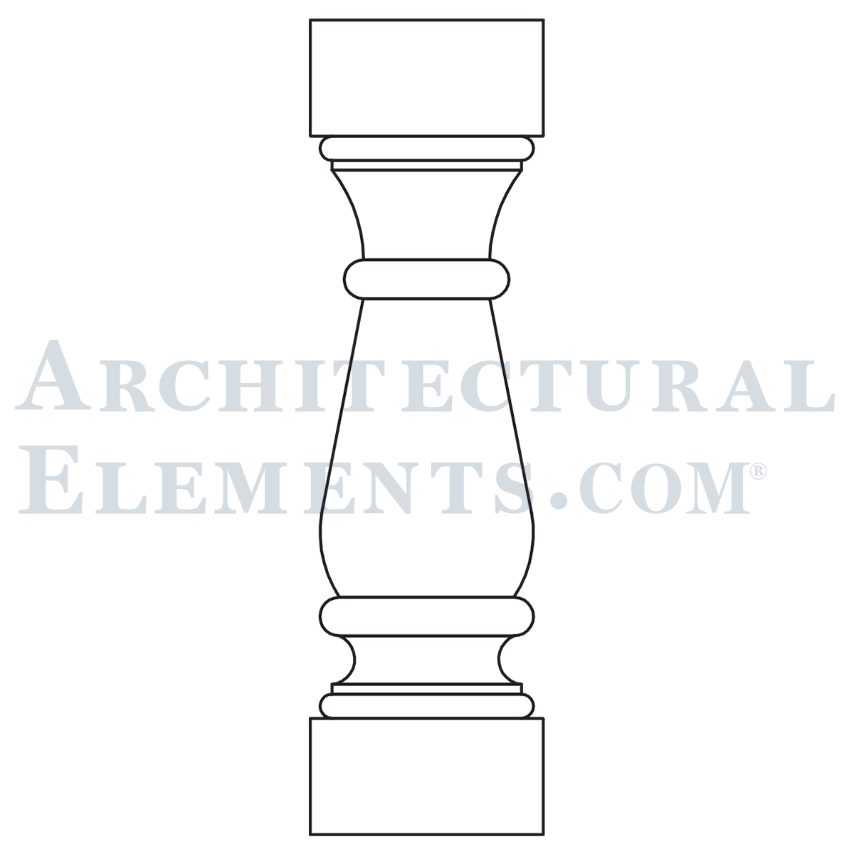 Viewing product Turned Baluster - 21