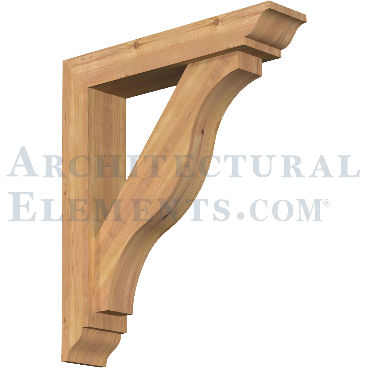 Structural Timber Bracket Viewing product Structural Wood Bracket w/Frame -