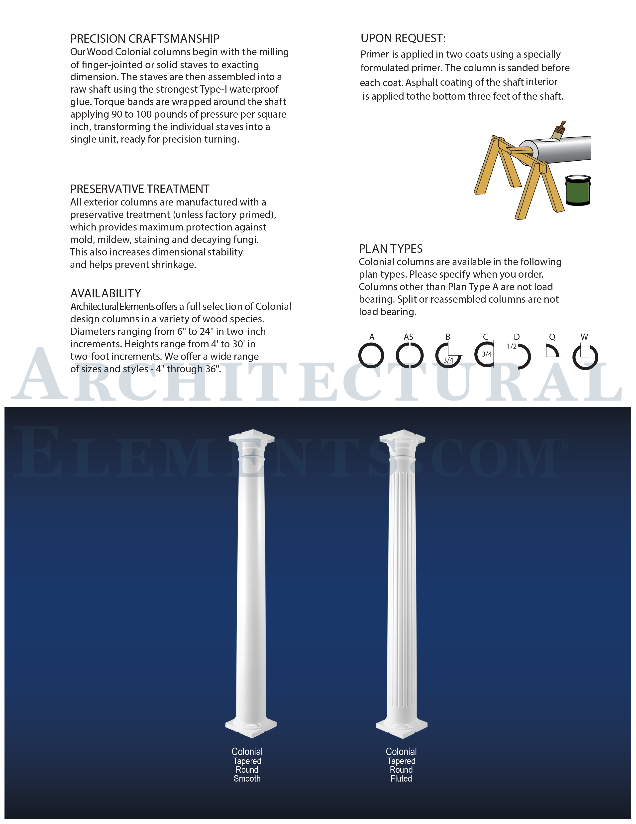 Viewing product COLUMNS-WOOD-PAGE31 Architectural Elements Inc.