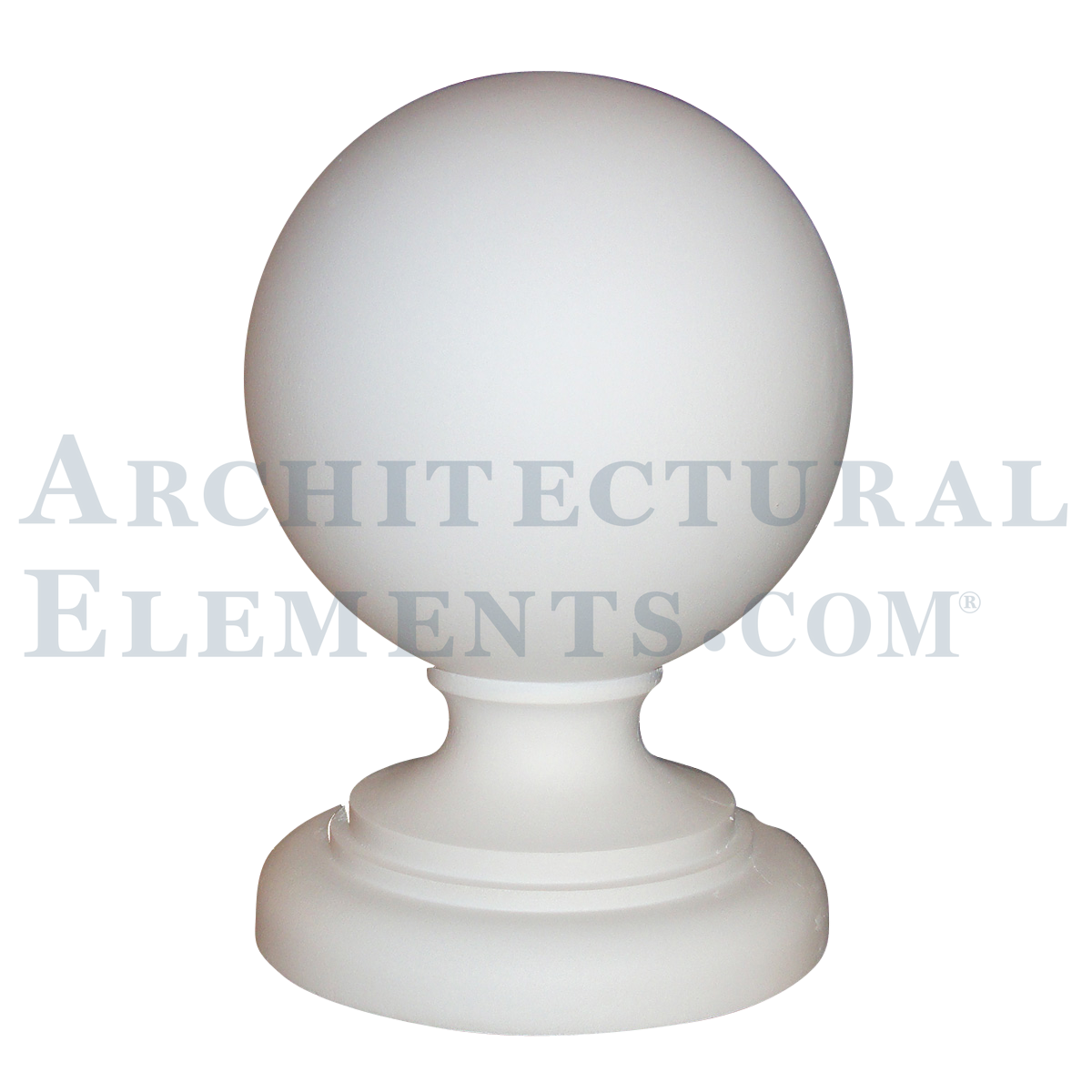 Viewing product Ball Finial - 2 Sizes Architectural Elements Inc.