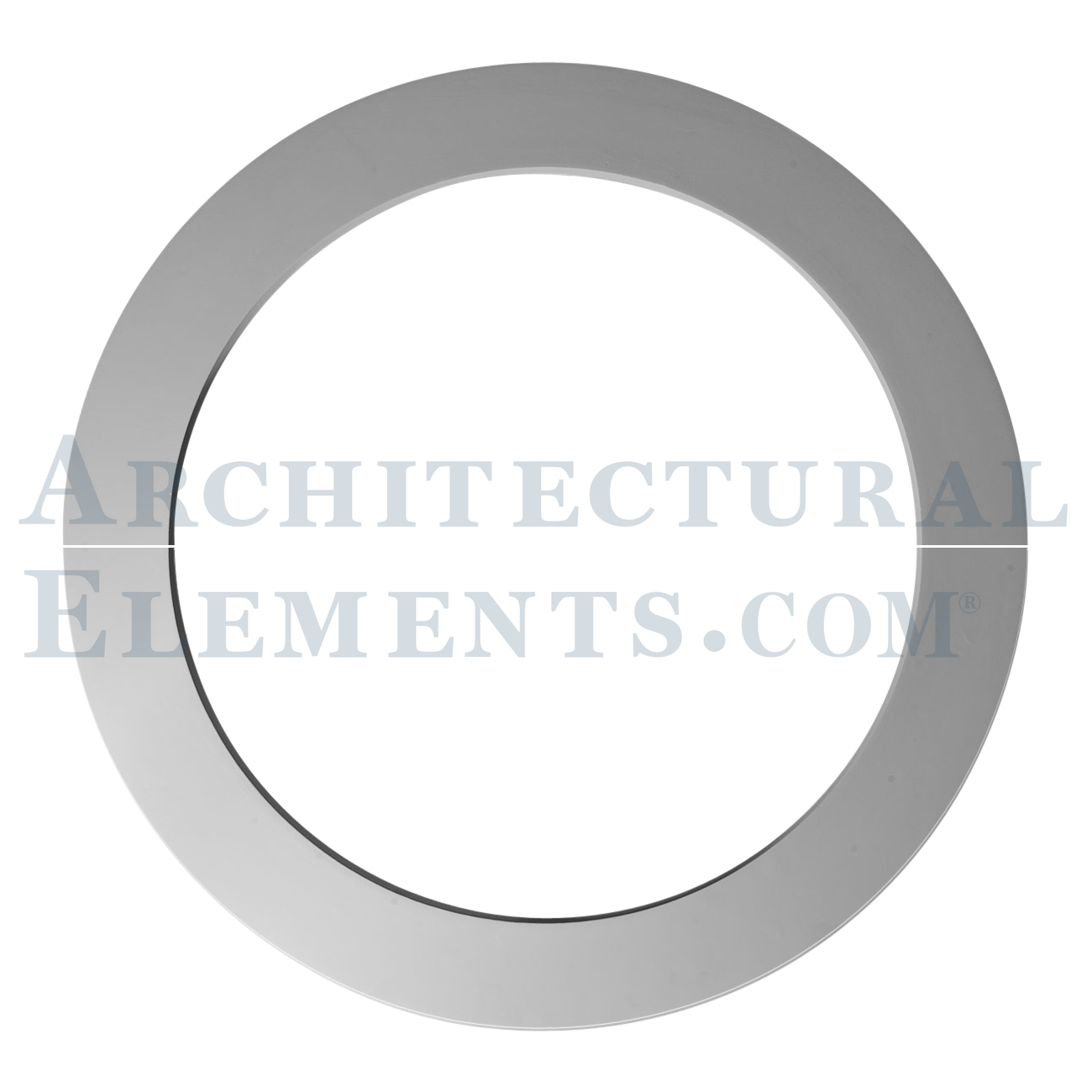 Pvc Cercle Viewing product Custom PVC Circle Trim - 2 custom half-round arches See ...