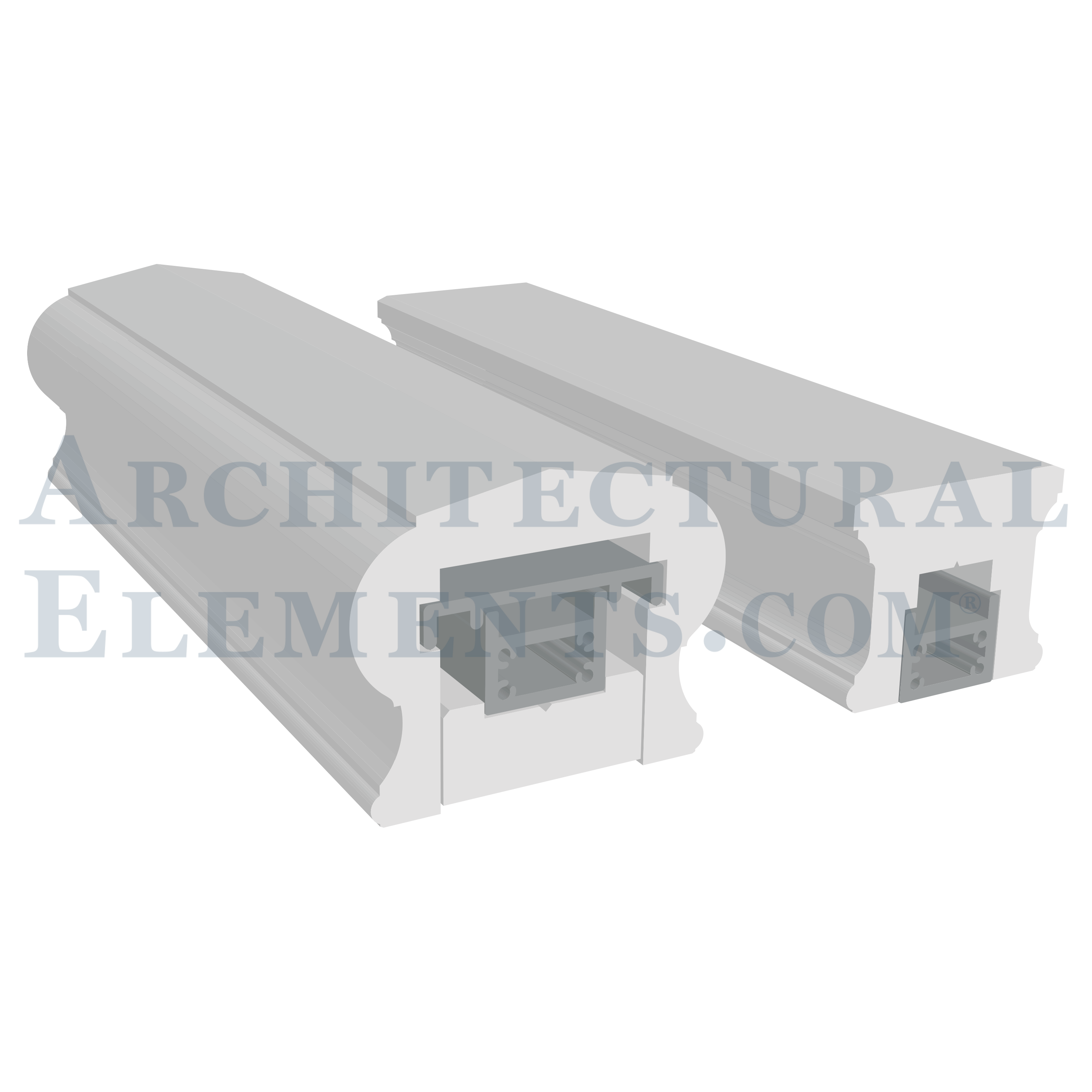 Pvc Liner Rails Premium Series - PVC Railing Systems - Porch & Deck Railing Systems ...