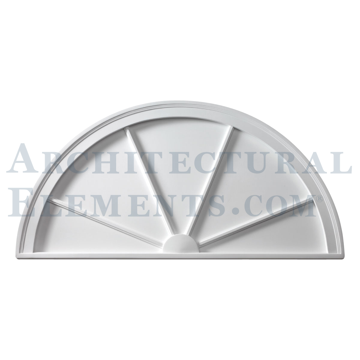 Viewing product Spoked Pediment - 3 Sizes Architectural Elements Inc.